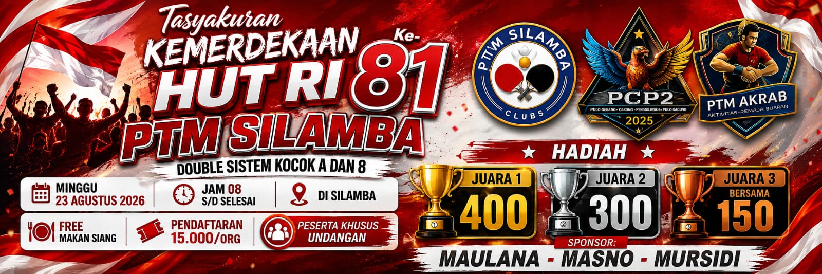 Tasyakuran Kemerdekaan PTM Silamba 2026